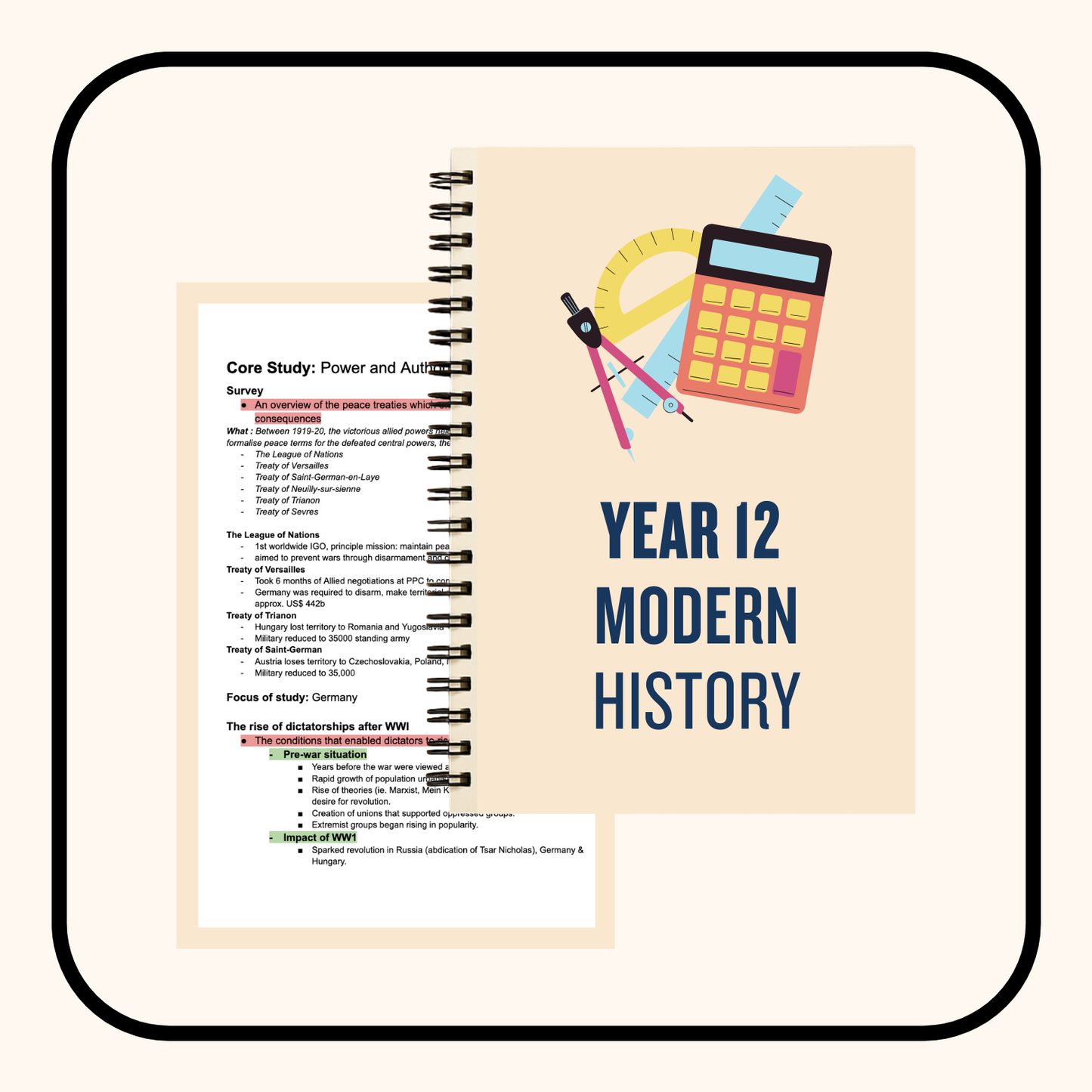 The ATAR Vault Full Course Notes