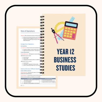 The ATAR Vault Full Course Notes