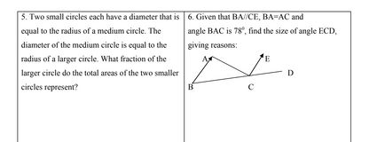 Year 7 Maths Exam Pack