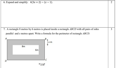 Year 7 Maths Exam Pack