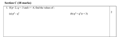 Year 7 Maths Exam Pack