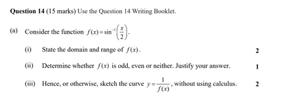 Year 12 Extension 1 Maths Exam Pack
