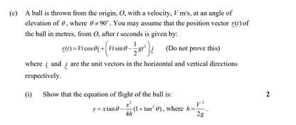 Year 12 Extension 1 Maths Exam Pack