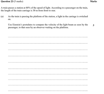 Year 12 Physics Exam Pack