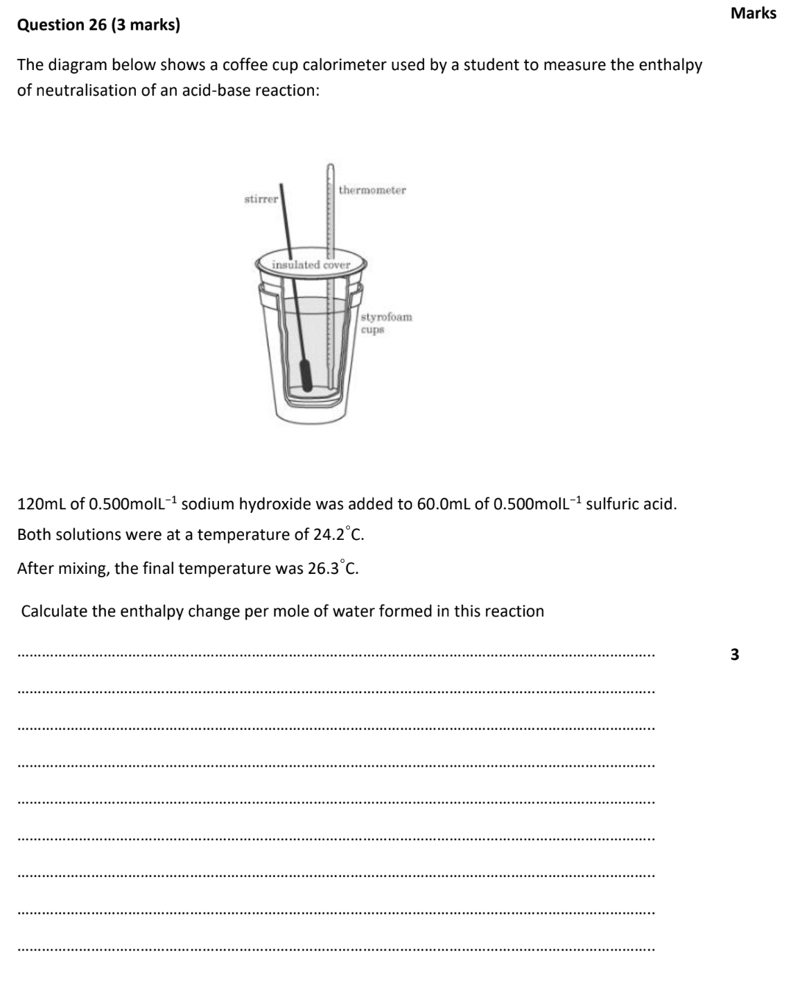 Year 12 Chemistry Exam Pack