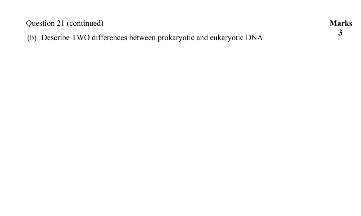 Year 12 Biology Exam Pack