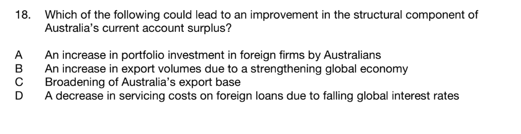 Year 12 Economics Exam Pack