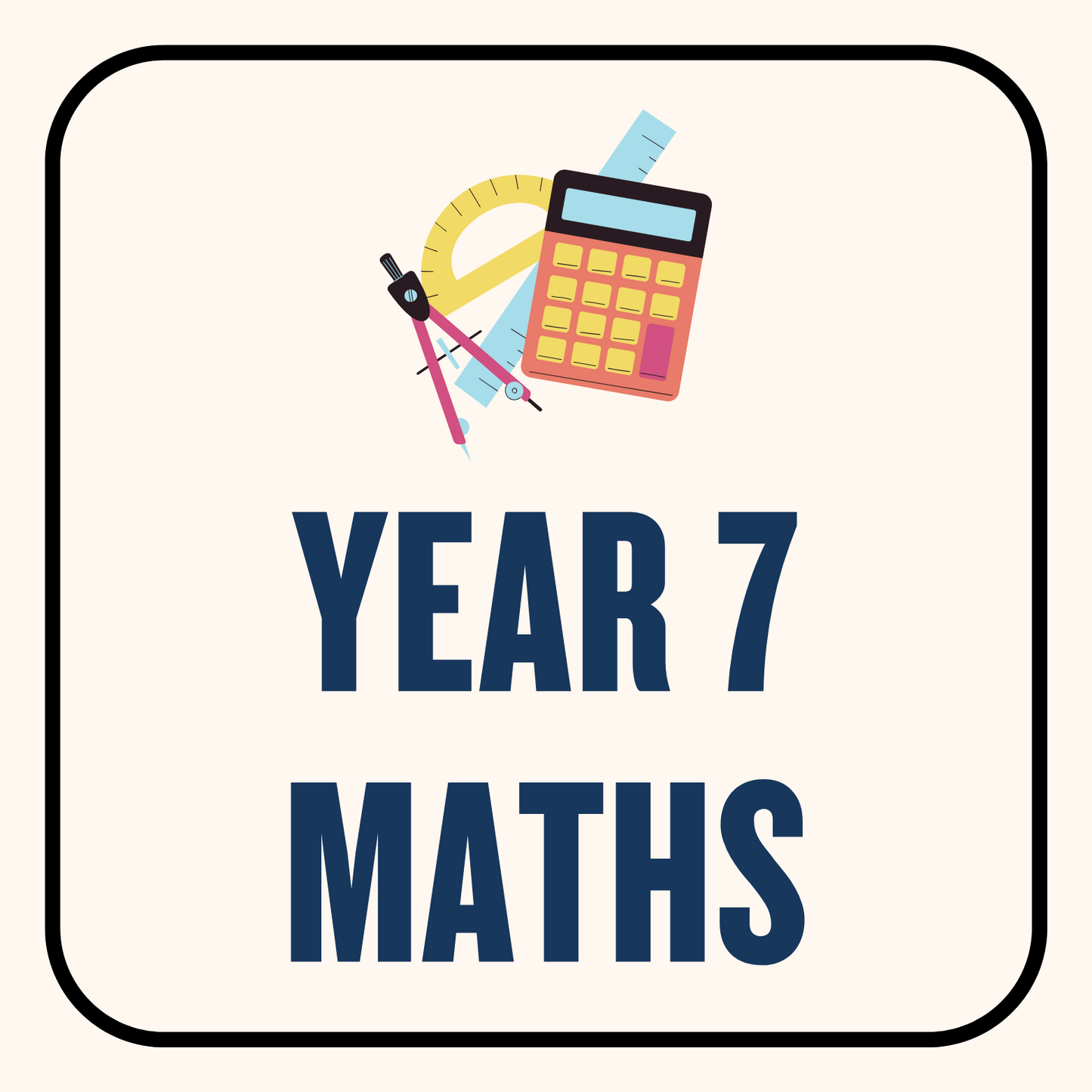 Year 7 Maths Exam Pack