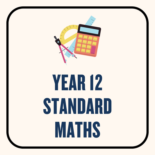 Year 12 Standard Maths Exam Pack